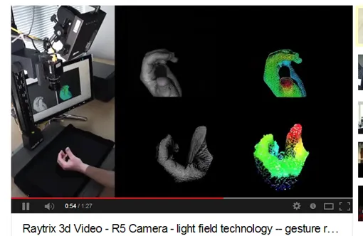 Leap Motion sensor testing