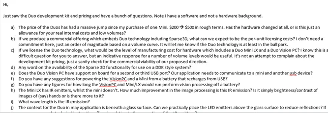 Transparent panel experimentation setup