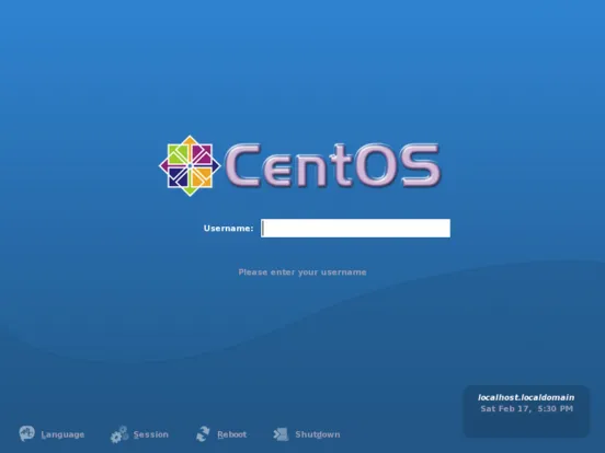 CentOS 4 install step 6