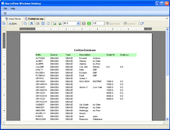 ClickOnce MacroView Desktop running