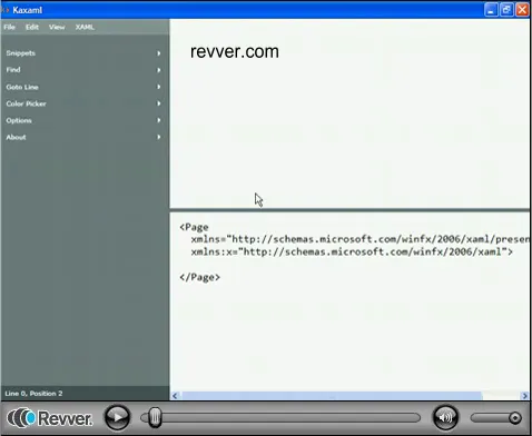 Revver Kaxaml screencast