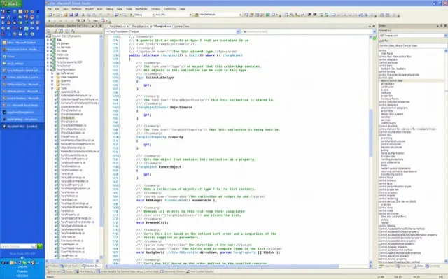 Task bar layout configuration