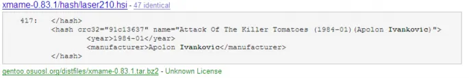 Killer Tomatoes Google Code Search results