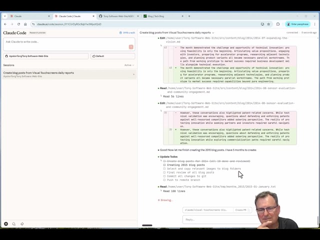 Claude Code for Web Experiment
